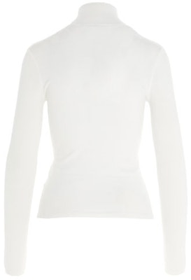 (W) 亞歷山大王 白色標誌貼片高領針織毛衣 4KC2201012-104 Lookbook (W) 亞歷山大王 白色標誌貼片高領針織毛衣 4KC2201012-104