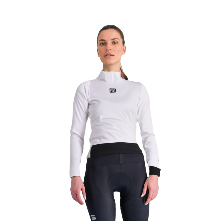 Details for (W) 亞歷山大王 白色標誌貼片高領針織毛衣 4KC2201012-104