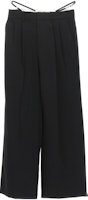 (Women) Alexander Wang Women’s Black Solid Mid-Rise Loose Straight Casual Pants 1WC3234631-001 (Women) Alexander Wang Women’s Black Solid Mid-Rise Loose Straight Casual Pants 1WC3234631-001