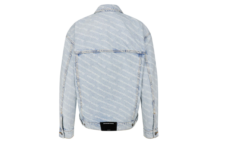 Lookbook (Women) Alexander Wang Women’s Classic Draped Jacket Blue SS22 4DC2202756