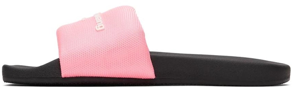 亚历山大王 Aw Pool 尼龙拖鞋 女款 黑粉 Buy 亚历山大王 Aw Pool 尼龙拖鞋 女款 黑粉