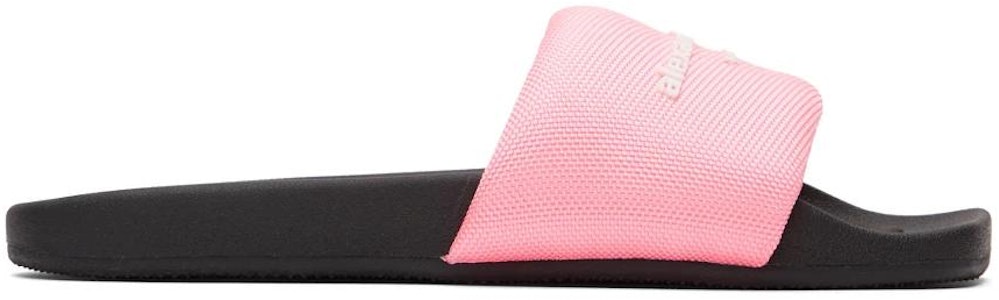 亚历山大王 Aw Pool 尼龙拖鞋 女款 黑粉 Order 亚历山大王 Aw Pool 尼龙拖鞋 女款 黑粉