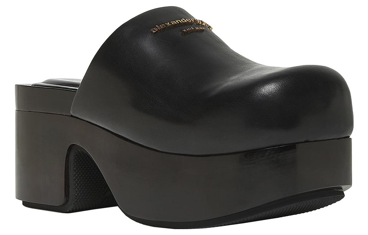 Lookbook (W) Alexander Wang Zoe 'Mula de Cuero Negro' 30323M029001