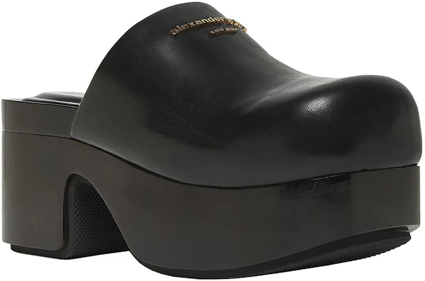 (W) Alexander Wang Zoe 'Mula de Cuero Negro' 30323M029001 Lookbook (W) Alexander Wang Zoe 'Mula de Cuero Negro' 30323M029001