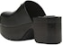 (W) Alexander Wang Zoe 'Tumit Kulit Hitam' 30323M029001