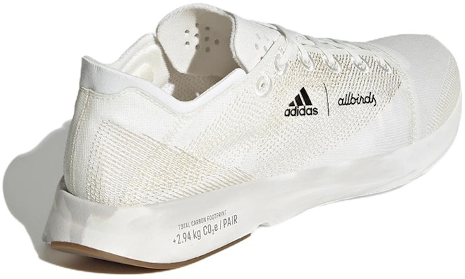 (Women) Allbirds x adidas Adizero 2.94 KG CO2e 'Bliss' GZ0185 Shop (Women) Allbirds x adidas Adizero 2.94 KG CO2e 'Bliss' GZ0185