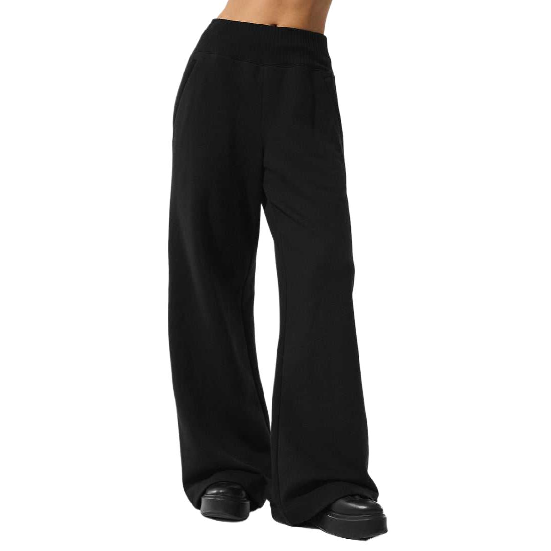 (Women) ALO Loose Fit Stretchable Breathable Casual Pants W54162R
