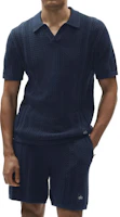 ALO Solid Color Short-Sleeve Knitted Polo Shirt Men M1275R ALO Solid Color Short-Sleeve Knitted Polo Shirt Men M1275R