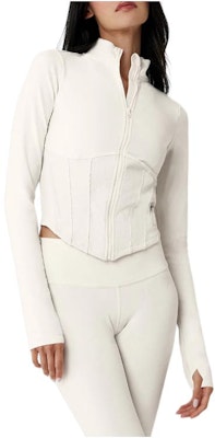 (W) Alo Yoga Airbrush拉链夹克 休闲舒适外套 W4529R Order (W) Alo Yoga Airbrush拉链夹克 休闲舒适外套 W4529R