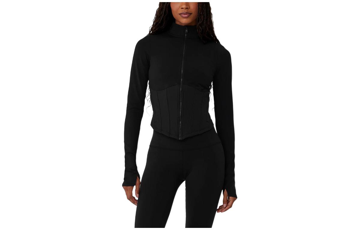 Shop (W) Alo Yoga Airbrush拉链夹克 休闲舒适外套 W4529R