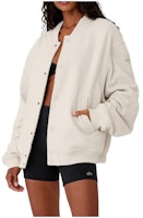 (Women) Alo Yoga Casual Solid Long-Sleeve Jacket. M4144R (Women) Alo Yoga Casual Solid Long-Sleeve Jacket. M4144R