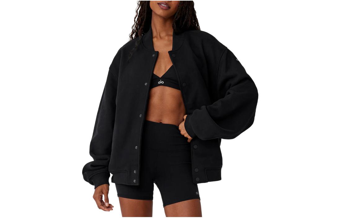 Order (W) Alo Yoga 休闲纯色长袖夹克。 M4144R