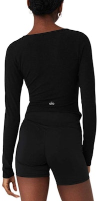 (W) Alo Yoga 舒适休闲纯色长袖夹克. W4488R Lookbook (W) Alo Yoga 舒适休闲纯色长袖夹克. W4488R