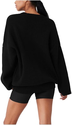 (W) Alo Yoga 圆领纯色宽松舒适毛衣 M3224R Details for (W) Alo Yoga 圆领纯色宽松舒适毛衣 M3224R