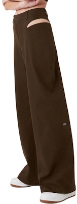 (W) Alo Yoga 高腰实色镂空休闲裤 W51338R Cheap (W) Alo Yoga 高腰实色镂空休闲裤 W51338R