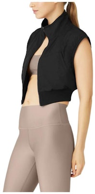 (W) Alo Yoga 高领拉链马甲 - 黑色/ 时尚舒适 W4477R Shop (W) Alo Yoga 高领拉链马甲 - 黑色/ 时尚舒适 W4477R