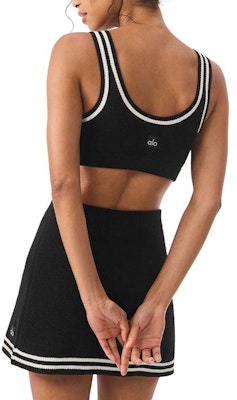 (W) Alo Yoga针织运动低领支撑胸罩-学院风格。 w9808r Lookbook (W) Alo Yoga针织运动低领支撑胸罩-学院风格。 w9808r