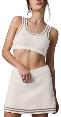 (W) Alo Yoga针织运动低领支撑胸罩-学院风格。 w9808r Shop (W) Alo Yoga针织运动低领支撑胸罩-学院风格。 w9808r