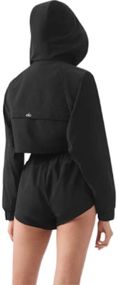 (W) Alo Yoga 轻便纯色短款拉链连帽夹克外套. w4575r Purchase (W) Alo Yoga 轻便纯色短款拉链连帽夹克外套. w4575r