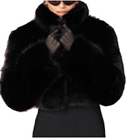 (Women) Alo Yoga Plush Sherpa Cropped Jacket - Solid Color, Soft & Cozy. W4564R (Women) Alo Yoga Plush Sherpa Cropped Jacket - Solid Color, Soft & Cozy. W4564R