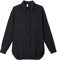 (Women) Alo Yoga Relaxed Classic Long-Sleeve Shirt Solid Casual Basic. W3732R (Women) Alo Yoga Relaxed Classic Long-Sleeve Shirt Solid Casual Basic. W3732R