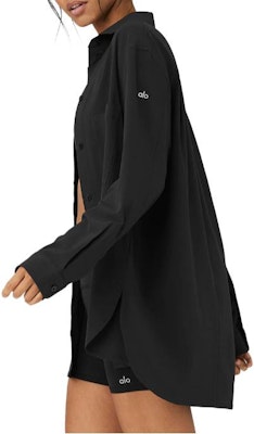 (W) Alo Yoga 经典宽松长袖衬衫 简约休闲基础款。 W3732R Shop (W) Alo Yoga 经典宽松长袖衬衫 简约休闲基础款。 W3732R