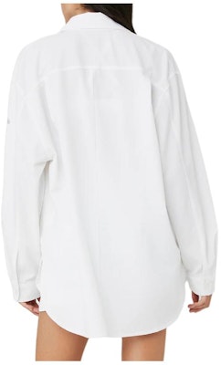 (W) Alo Yoga 经典宽松长袖衬衫 简约休闲基础款。 W3732R Details for (W) Alo Yoga 经典宽松长袖衬衫 简约休闲基础款。 W3732R