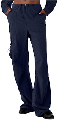 (W) ALO Yoga 宽松低腰纯色工装裤 W51433R Cheap (W) ALO Yoga 宽松低腰纯色工装裤 W51433R