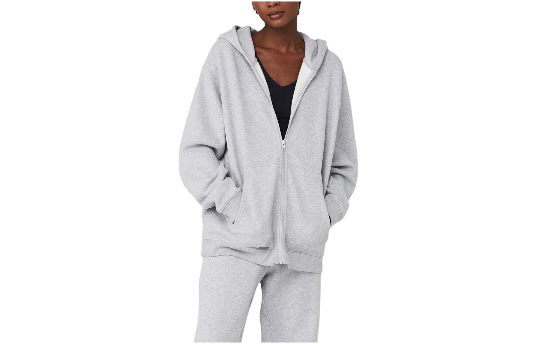 Purchase (W) Alo Yoga 纯色舒适连帽夹克外套 U4011R