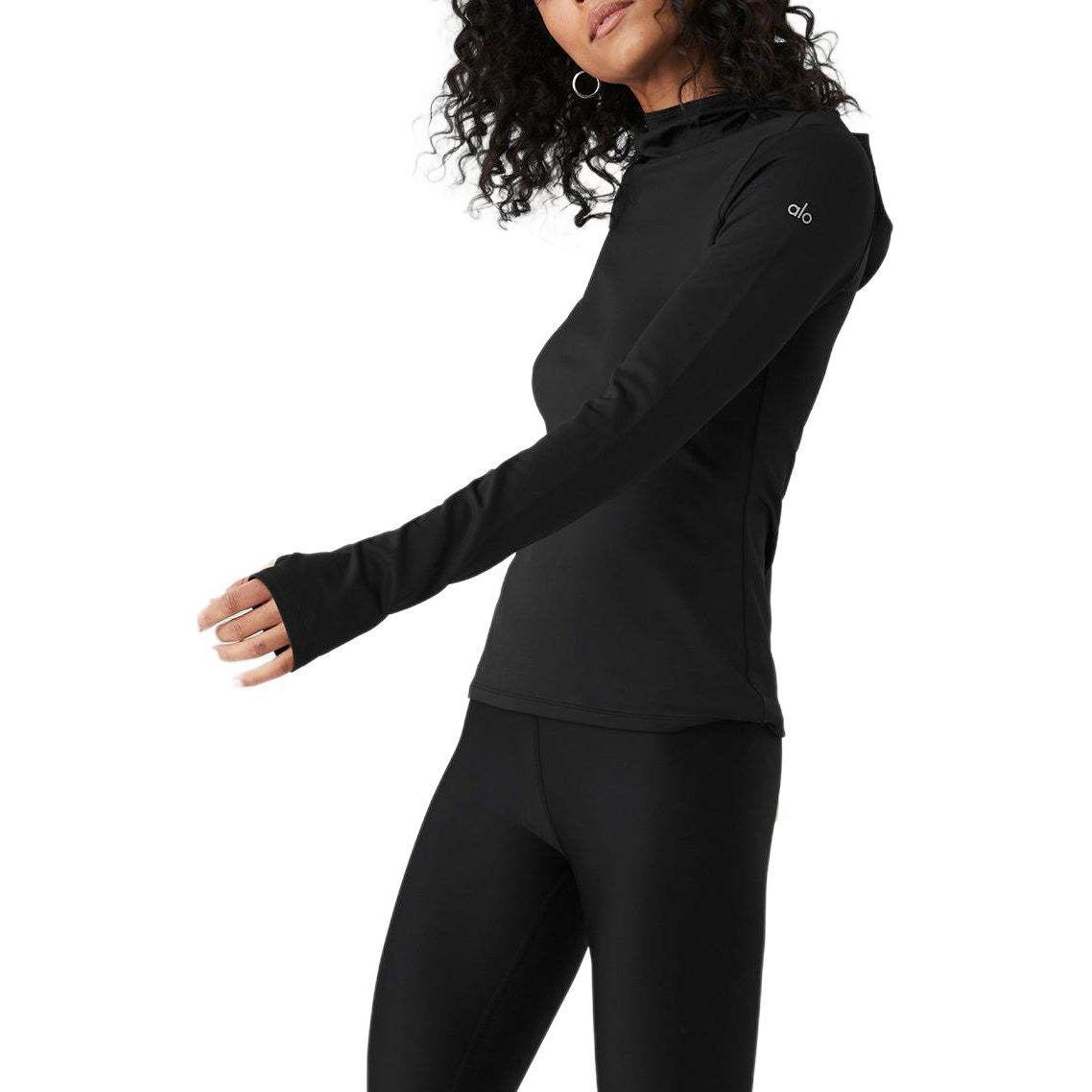 Shop (W) Alo Yoga纯色连帽休闲卫衣. W3735R