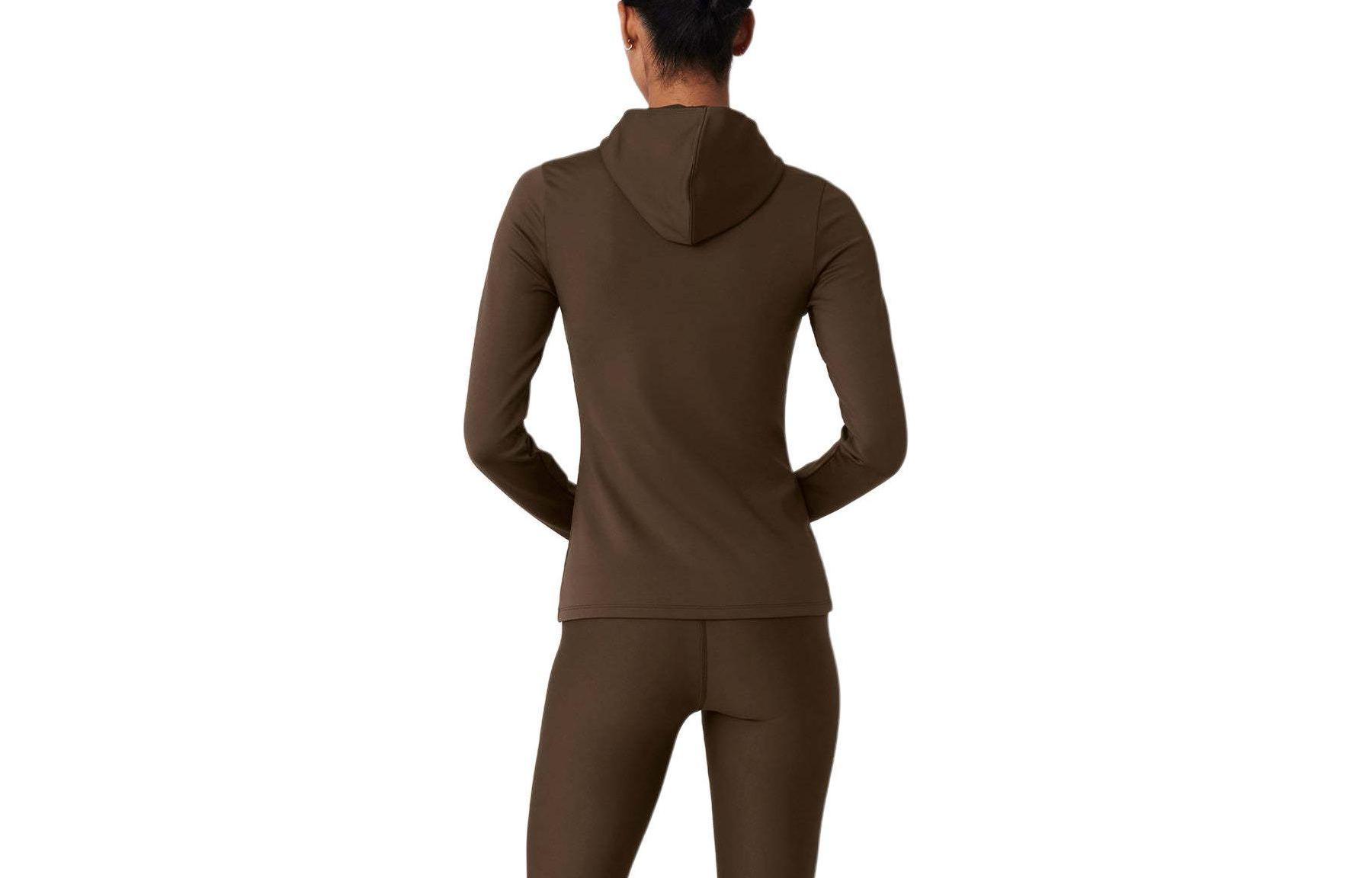 Details for (W) Alo Yoga纯色连帽休闲卫衣. W3735R