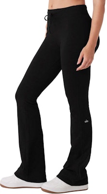 (W) Alo Yoga 纯色中腰喇叭针织运动裤 W51304R Shop (W) Alo Yoga 纯色中腰喇叭针织运动裤 W51304R