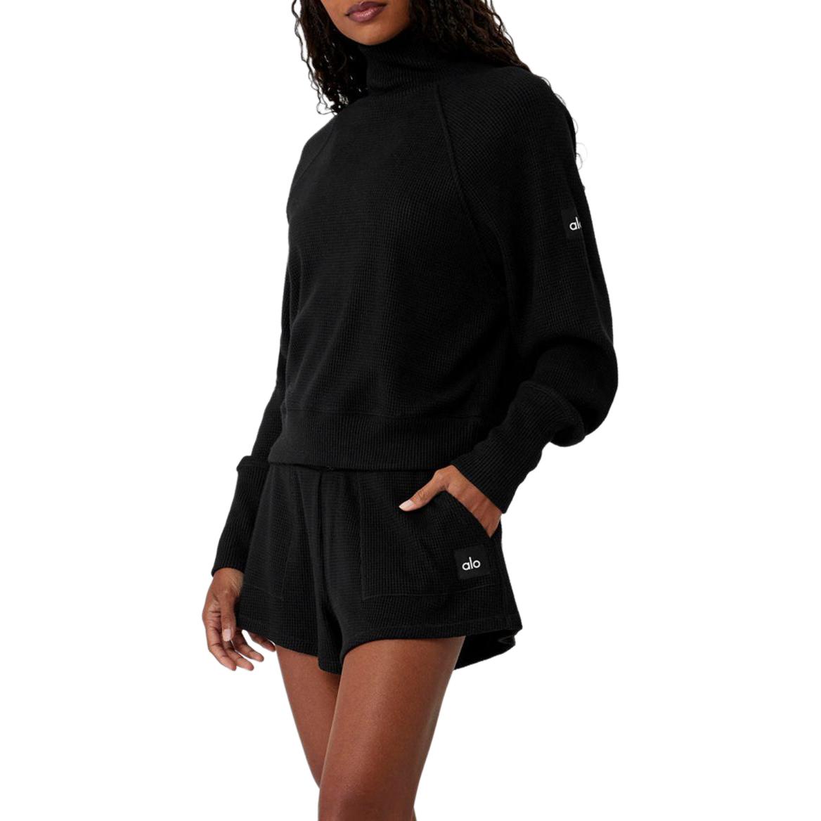 Shop (W) Alo Yoga 舒适针织半拉链毛衣 W3678R