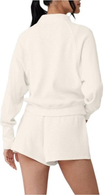 (W) Alo Yoga 舒适针织半拉链毛衣 W3678R Details for (W) Alo Yoga 舒适针织半拉链毛衣 W3678R