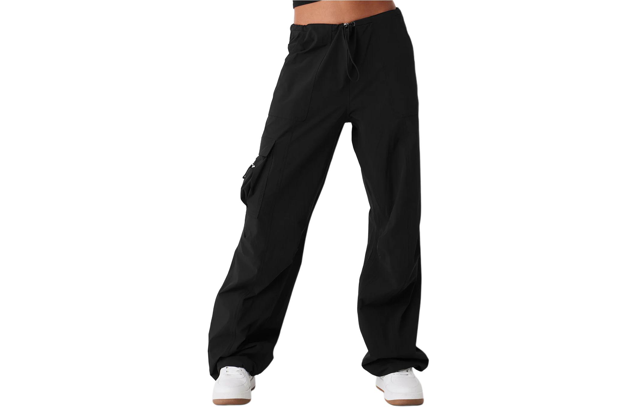 Order (W) Alo Yoga 纯色低腰直筒伞兵风工装裤 W51315R