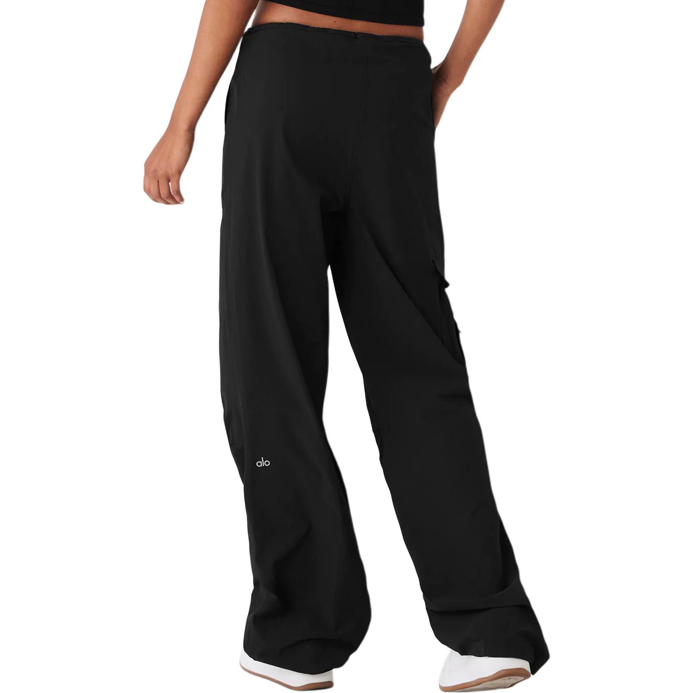 Lookbook (W) Alo Yoga 纯色低腰直筒伞兵风工装裤 W51315R