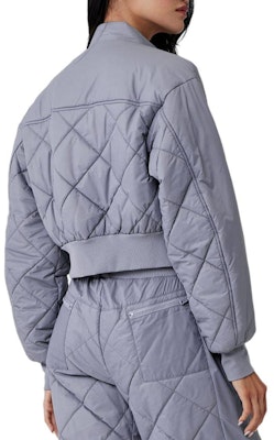 (W) Alo Yoga 紧身罗纹袖口短款夹克. w4535r 1