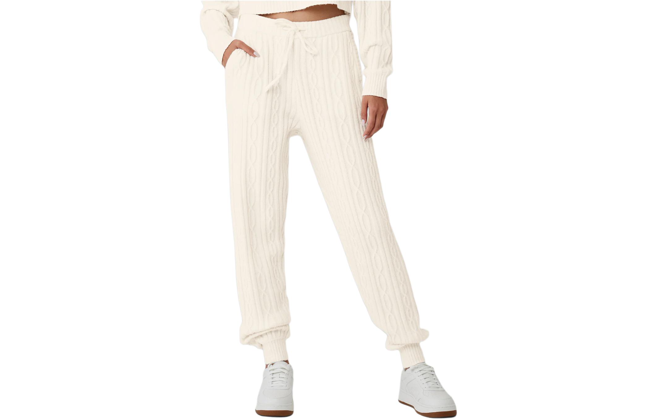 Order (W) Alo Yoga 纯色条纹运动休闲裤 W51353R