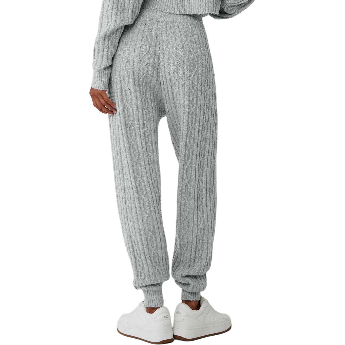 Details for (W) Alo Yoga 纯色条纹运动休闲裤 W51353R