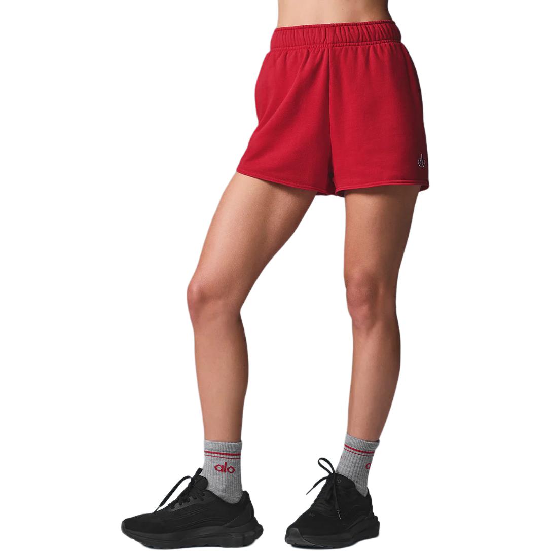 (Women) Alo Yoga Accolade Logo Embroidered Relaxed Fit Tennis Shorts Women’s. W6472RG