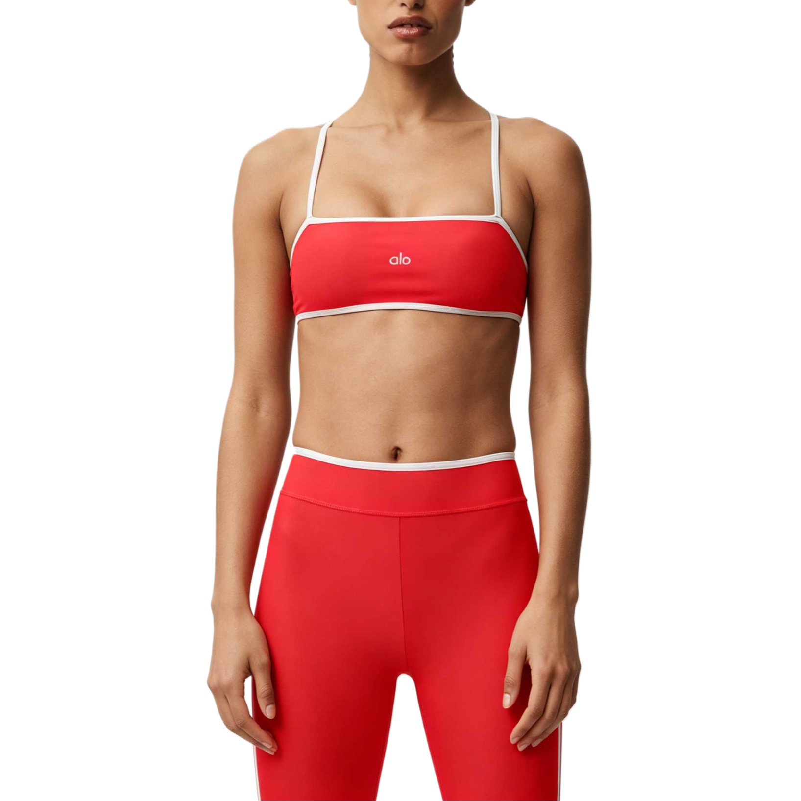 (Women) Alo Yoga Airlift Charger Solid Sleeveless Sports Bra for Women W9844R