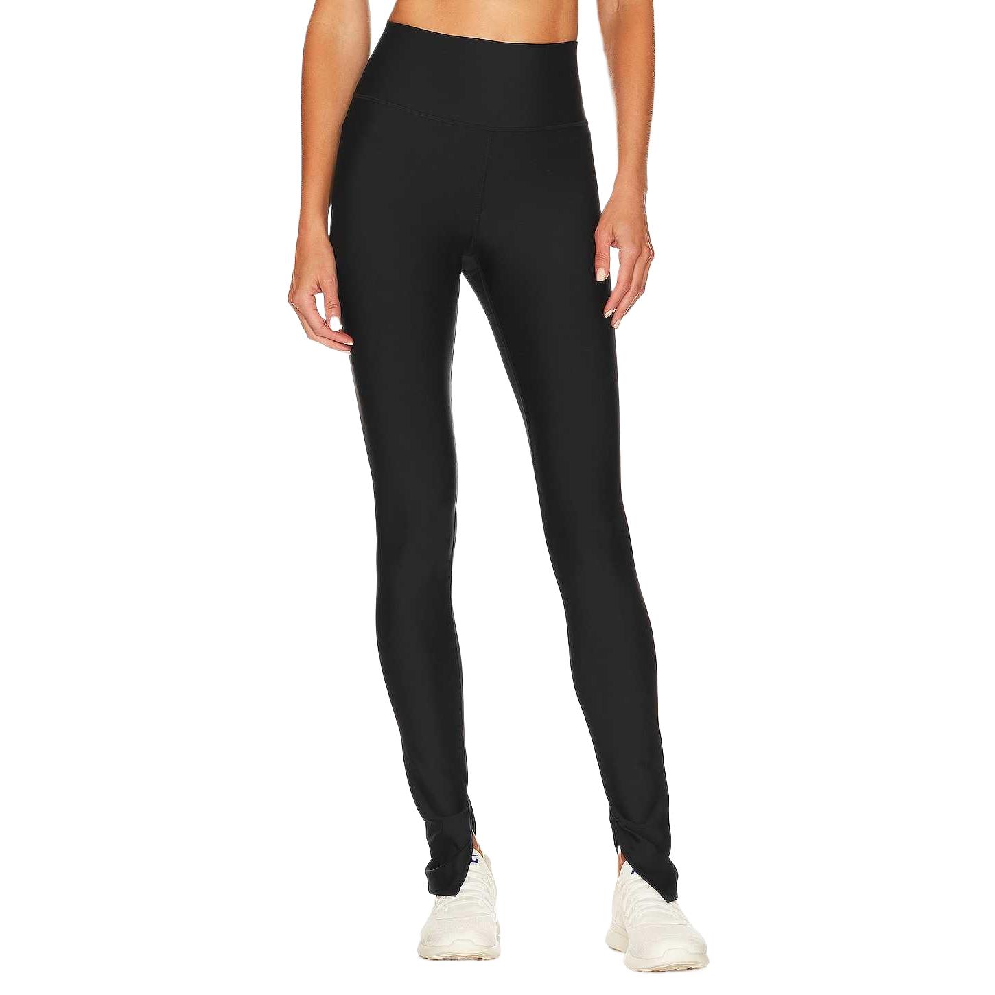 (Women) Alo Yoga Airlift High-Waist Black Leggings - Breathable & Stretchy. W51231R