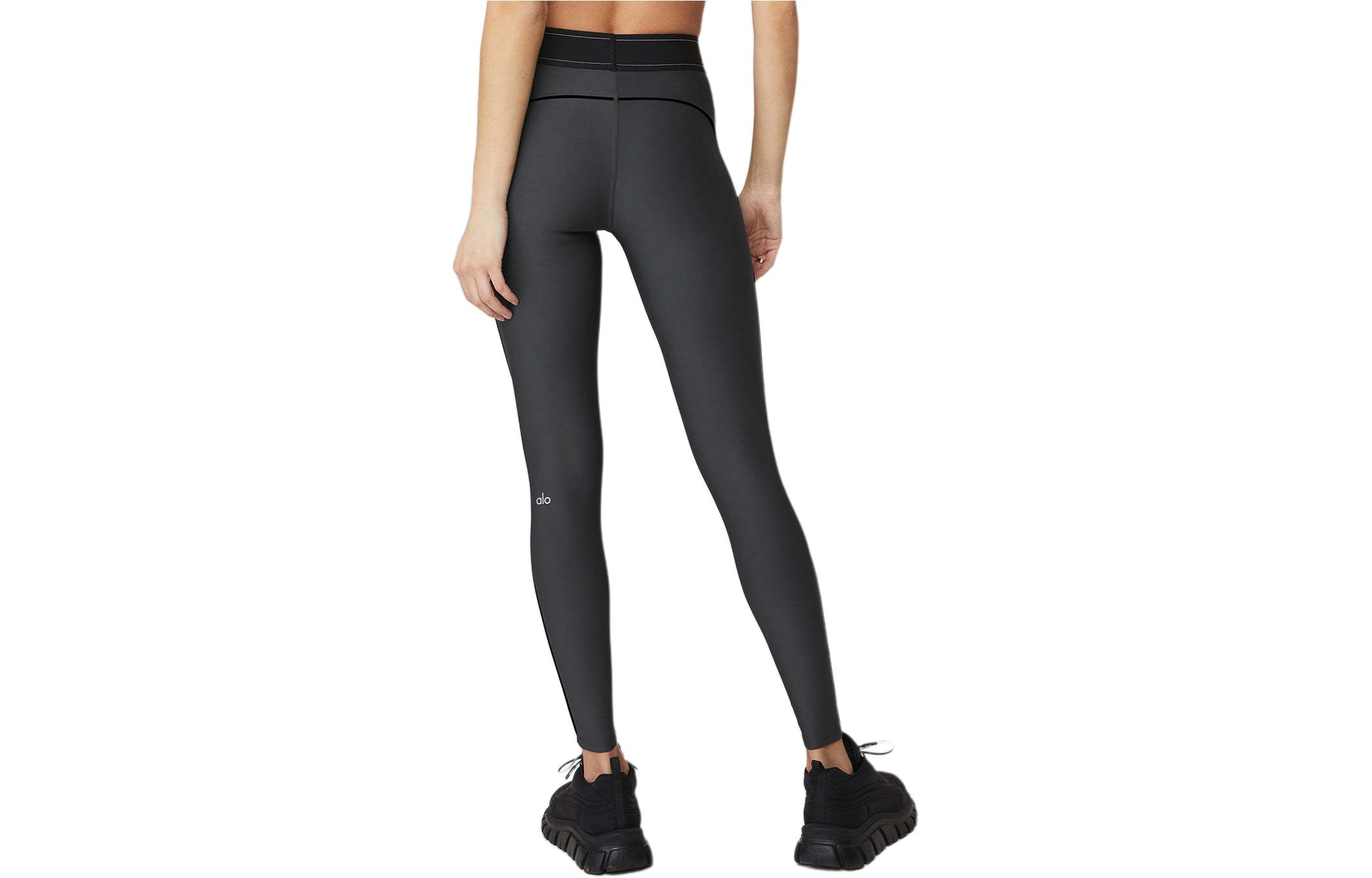 Details for (W) Alo Yoga Airlift 高腰珍珠光泽运动紧身裤健身服. W51309R