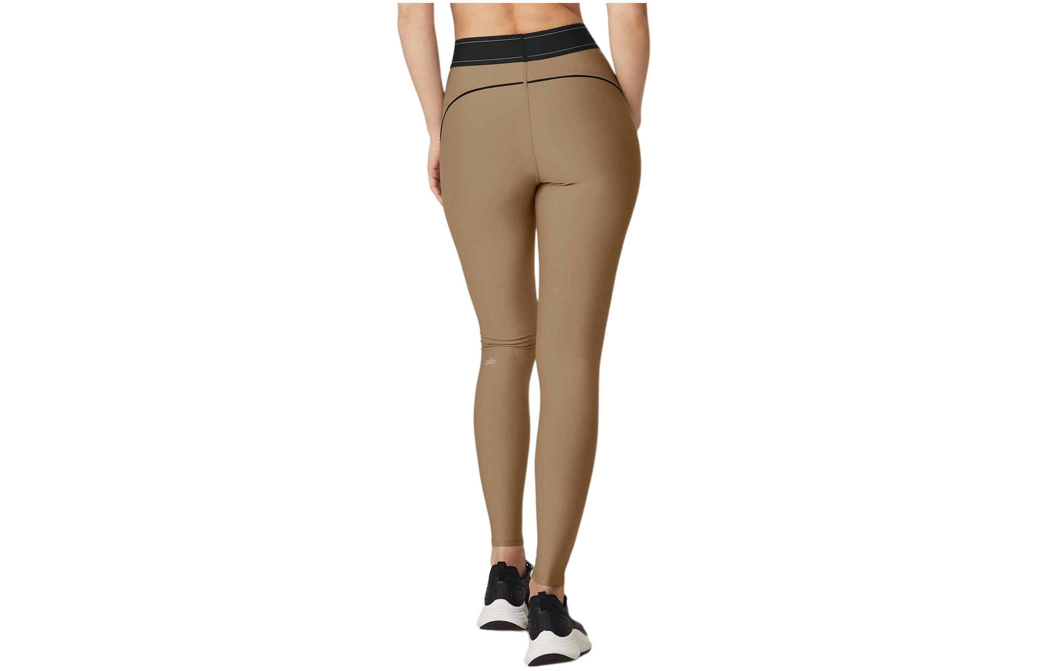 Cheap (W) Alo Yoga Airlift 高腰珍珠光泽运动紧身裤健身服. W51309R