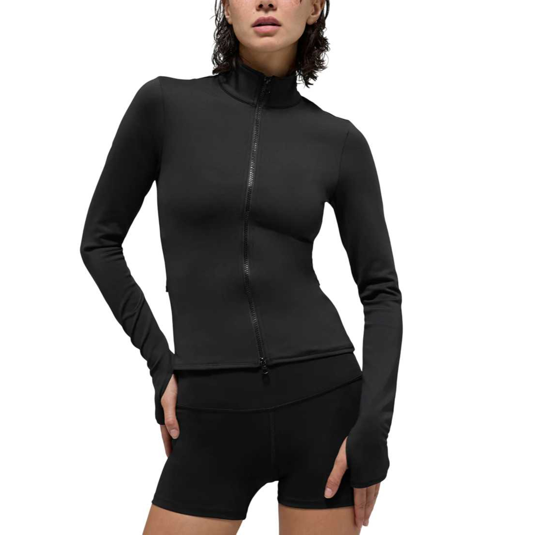 (Women) Alo Yoga Airlift Radiant Full-Zip Jacket - Warm & Comfortable Winter Wear W4670R
