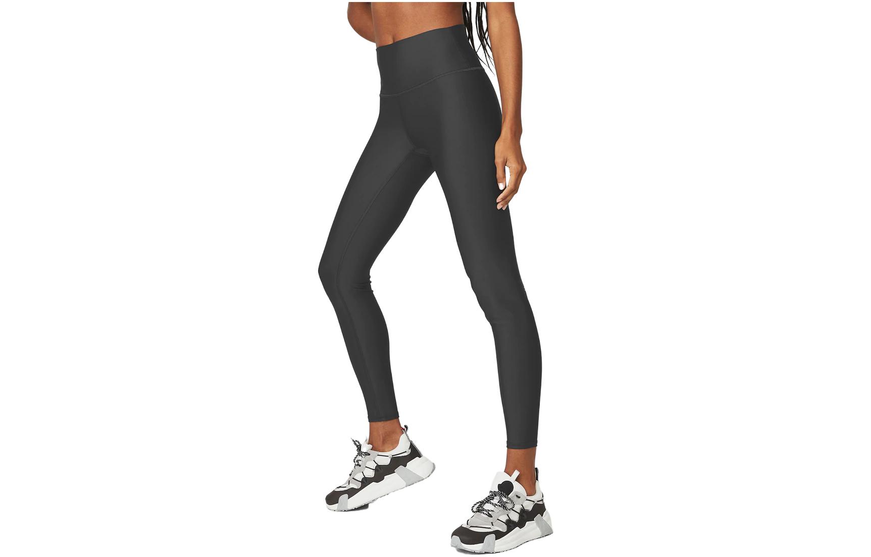 Order (W) Alo Yoga 女士高腰七分闪亮瑜伽裤 Airlift Shimmer。 W5766R