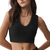 (Women) Alo Yoga Alosoft Affection V-Neck Breathable Sleeveless Yoga Tank Top - Women W9982R (Women) Alo Yoga Alosoft Affection V-Neck Breathable Sleeveless Yoga Tank Top - Women W9982R