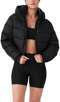 (W) Alo Yoga Aspen Love防水条纹羽绒夹克可拆卸帽 W4433R Purchase (W) Alo Yoga Aspen Love防水条纹羽绒夹克可拆卸帽 W4433R