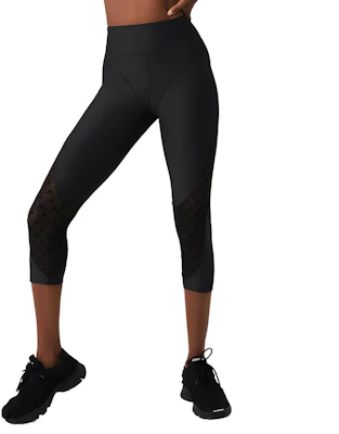 (Women) Alo Yoga Cinnamon High-Waist Logo Design Breathable Black Leggings W51165R Buy (Women) Alo Yoga Cinnamon High-Waist Logo Design Breathable Black Leggings W51165R