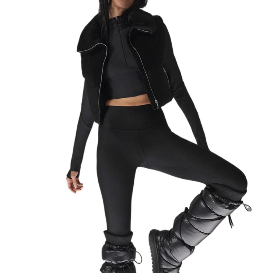 (Women) Alo Yoga Cozy Warm Collar Vest W4655P